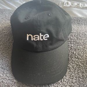 NATE BLACK BASEBALL CAP